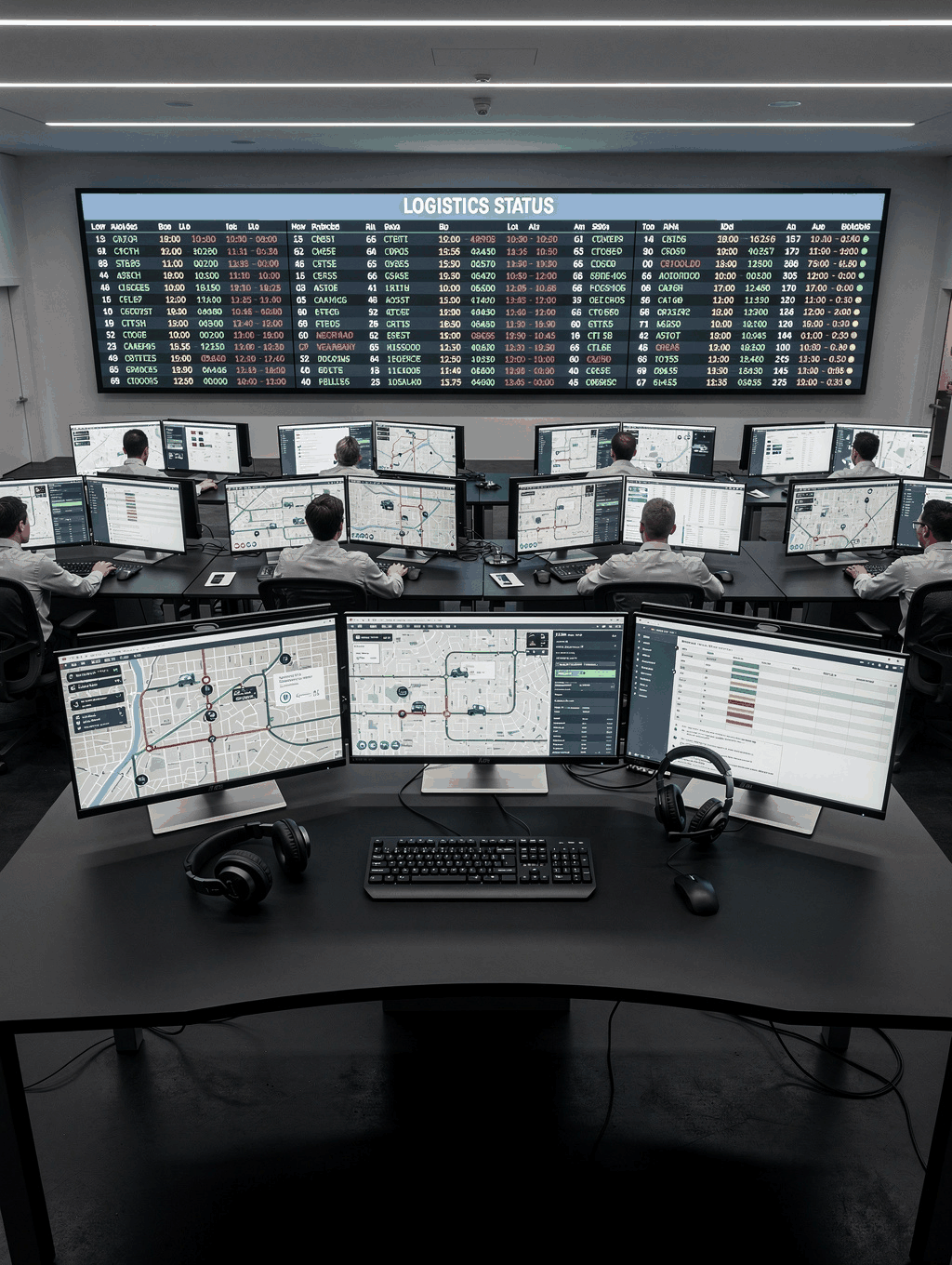 Movex logistics dispatch team managing international freight manifests and schedules